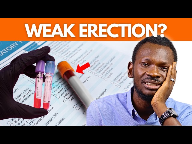 👉 Erectile Dysfunction? 7 Blood Hormone Tests You MUST Do!