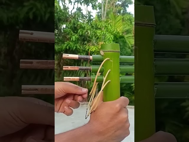 "🌿BC3-Awesome Bamboo Creations with New Slingshots! 🎯" #bamboo #Diy #toys #Slingshots #trending