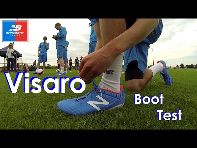 NB Football VISARO Boot Test | Knuckle Freekicks & More! | HD