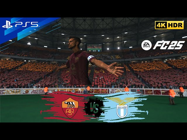 FC25 | Spectacular Dovbyk Goal in Derby della Capitale | AS Roma vs Lazio | Serie A 24/25 | PS5 4K60