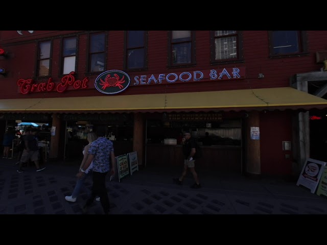 Seattle Waterfront Clip Series 3D VR 8k 180°  Ferries Pike Place Oculus Metaverse Virtual Realty