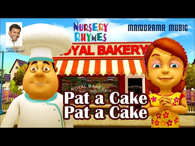 Pat a Cake Pat a Cake | English Nursery Rhymes | Jakes Bejoy | Children Rhymes