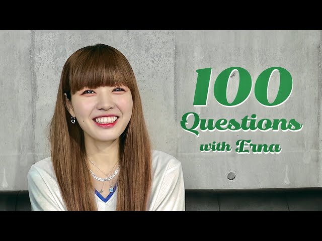 【10万人記念】Ernaに100の質問／100 Questions with Erna