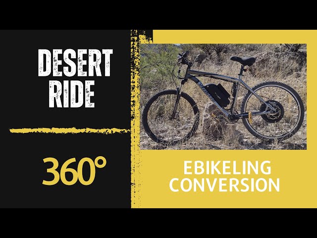 PanoX V2 360 | Specialized Rockhopper EBikeling 1500 Watt 52V Conversion | Helmet Cam | 4k 30fps