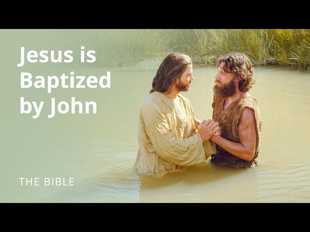 Matthew 3 | Jesus is Baptized by John | The Bible