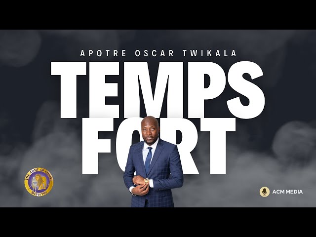 TEMPS FORT DANS LA PRIERE AVEC L'APOTRE OSCAR TWIKALA