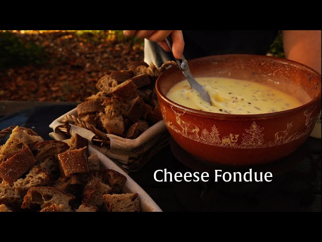 Cheese Fondue in the Forest | Switzerland