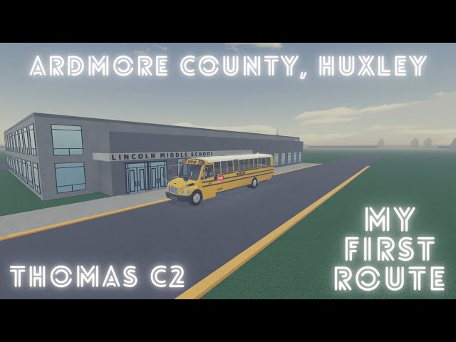 Roblox | Huxley | My First Route In Ardmore County, Huxley