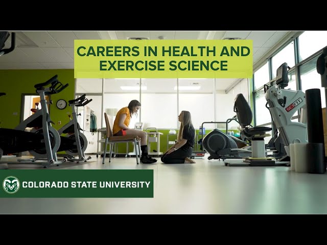 Improving Lives - Career in Health and Exercise Science