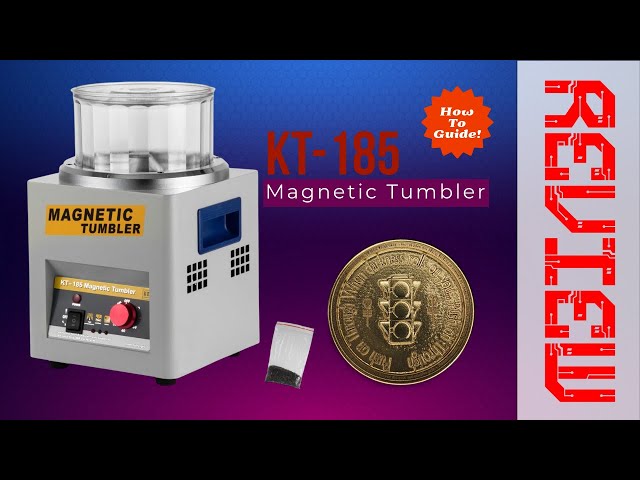 Vevor Magnetic Tumbler Review - KT-185 Magnetic Tumber - Challenge Coin Polishing Review