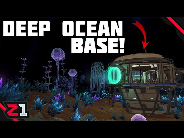 GIANT SQUIDS And DEEP Water Base! - No Mans Sky Worlds Part 2 Update!