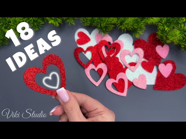 ♥️ 18 IDEAS ♥️ Crafts for Valentine's Day DIY