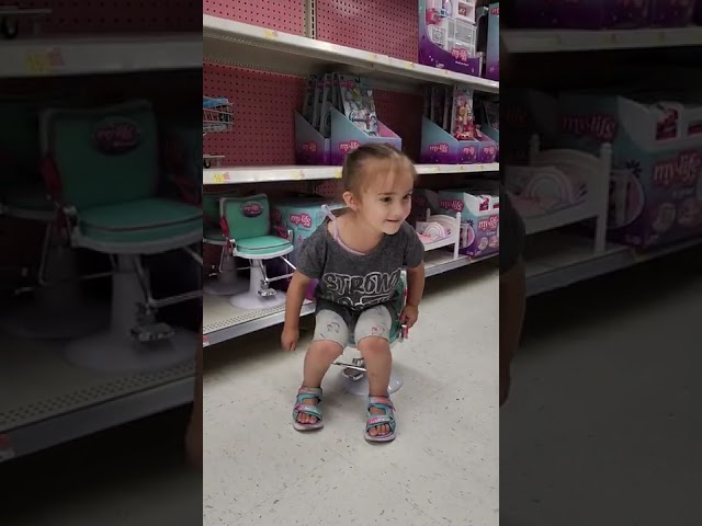 🎀Cute 3-Year-Old Baby Girl 💕Goes Toy Shopping Spree at Walmart! #walmart #toys #babyproducts #viral