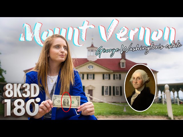 George Washington's Mount Vernon 3D 180° Guided Virtual Tour for Meta Quest VR