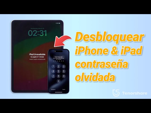 ❌olvidé el codigo de mi iphone❌ Desbloquear iPhone&iPad no Disponible