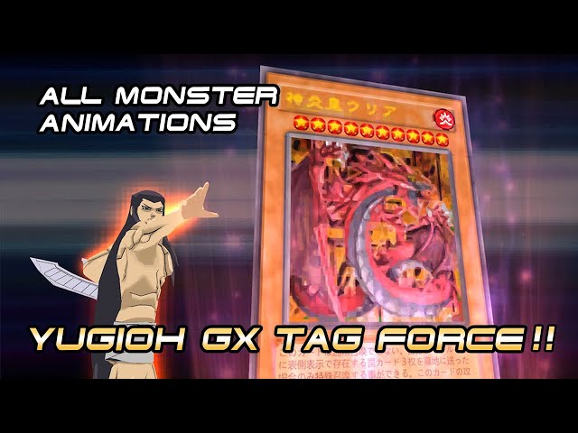 Yugioh GX Tag Force Series - All Animations [4K] with Voices