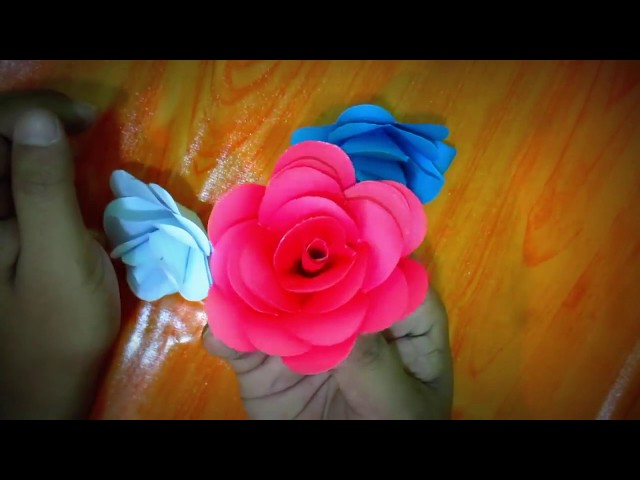 Making of rose very easy and step by step | Origami Work