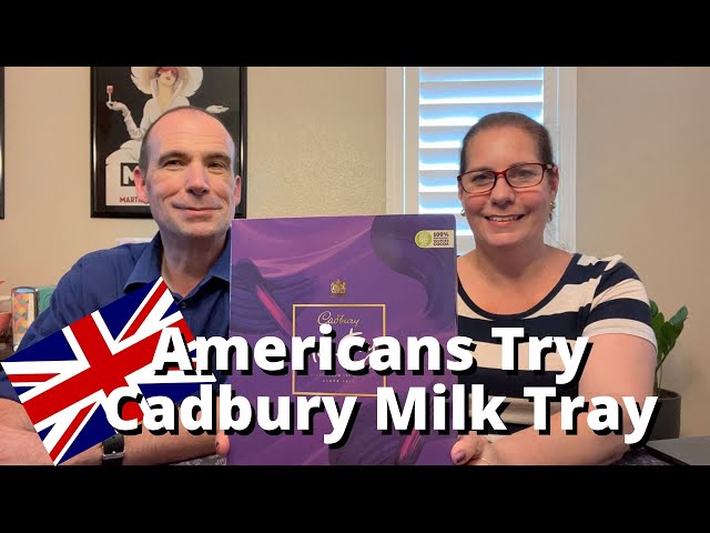 Americans Try Cadbury Milk Tray Chocolates - Bonus Advert Reaction