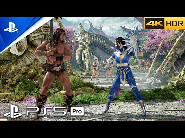 (PS5 PRO) Mortal Kombat 1 - CONAN THE BARBARIAN IS AMAZING | ULTRA High Graphics [4K 60FPS HDR]