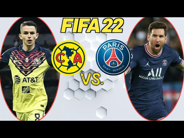 América vs PSG - FIFA 22 (Ps5)