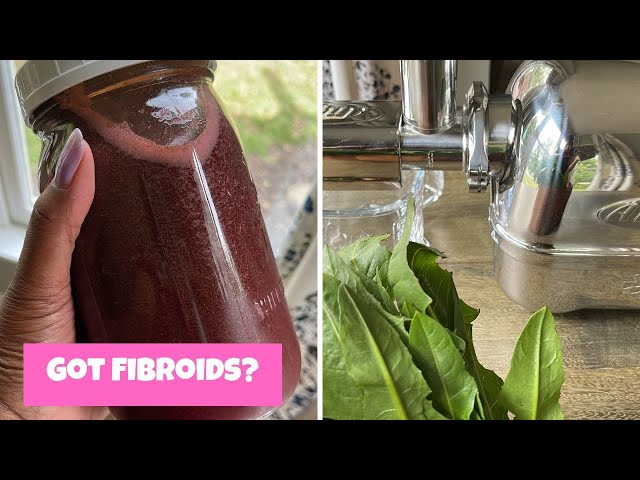 Fibroid Healing Juice Recipe Using the Angel Juicer