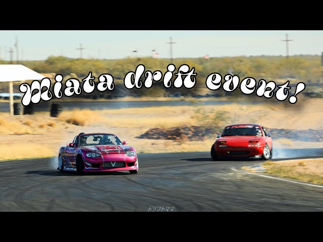 Drift Event in the 1.9L Turbo Miata