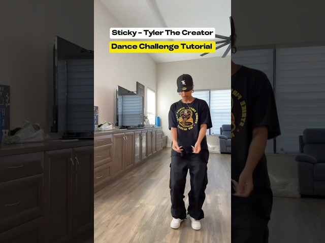 Sticky Dance Challenge Tutorial #dance #tiktok