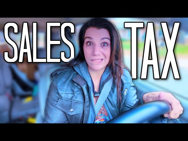 Breaking Tax Laws - Are You Required to Pay SALES TAX?