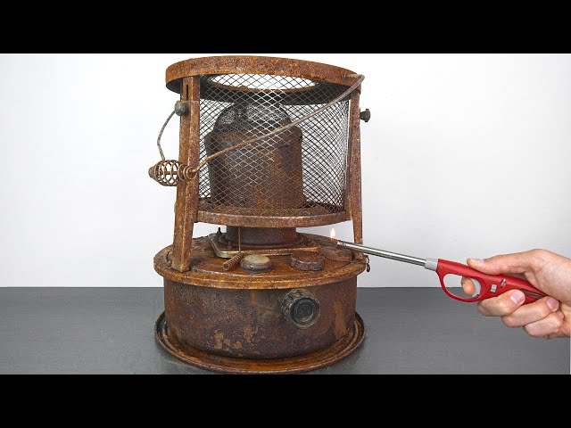 Restoration Kerosene Heater - Complete Process