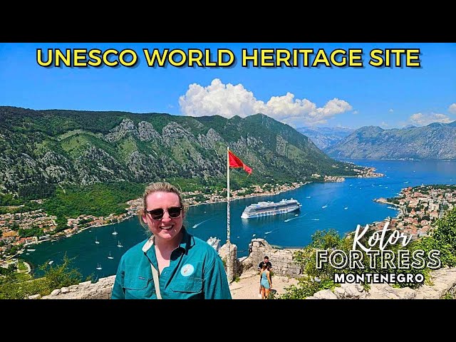 Hiking a UNESCO World Heritage Site Kotor to Fortress, Montenegro, Town Tour, Views from Cruise Ship