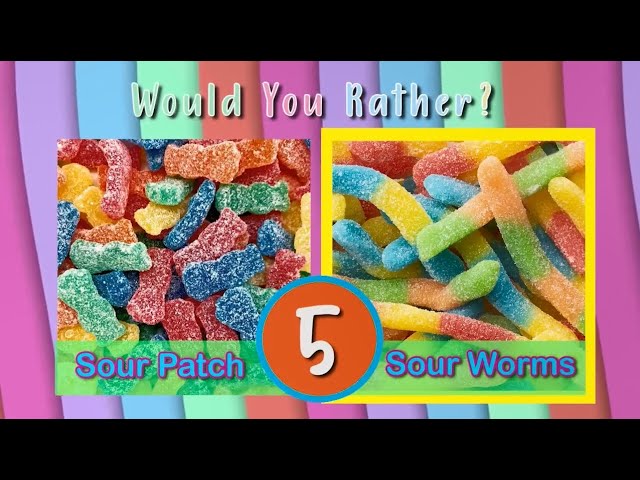 Would you Rather? 🍭 Candy Edition | Candy Crush Workout | Brain Break | PhonicsMan Fitness