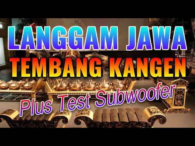 CEK SOUND LANGGAM CAMPURSARI - TEMBANG KANGEN || Sarjana BM3M Official