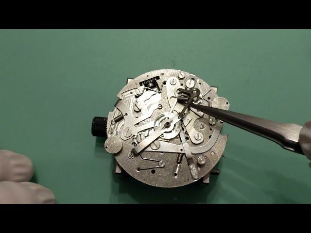 My First Watch Repair-Hanhart Stopwatch (First Half)