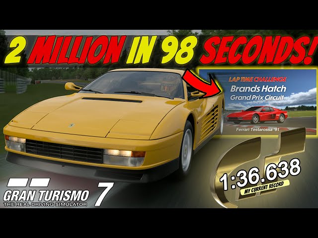 🤑 Get 2 MILLION Credits in Gran Turismo with this VIDEO! || Time Trial Guide - Week 04 2025