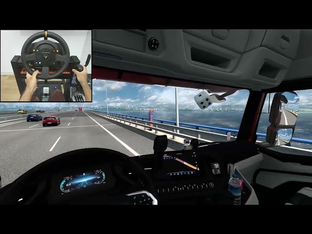 Oil tank - Euro Truck Simulator 2 with steering wheel gameplay