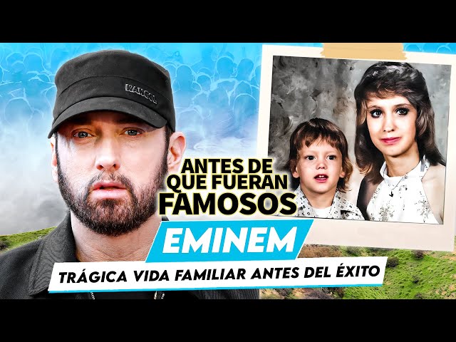 Eminem | Antes De Que Fueran Famosos | Su dramática vida familiar antes del éxito | Super Bowl LVI