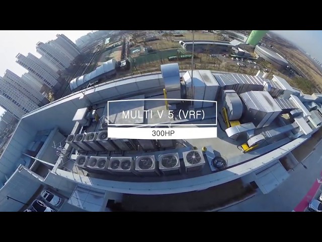 360 video tour of LG HVAC installation site_Starfield HANAM shopping theme park