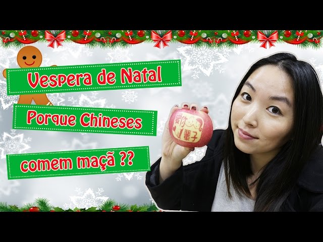 Natal na China - Chineses comem maçã mas não comemoram o Natal