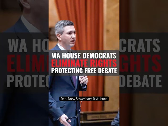 Rule protecting free and open debate eliminated by WA House Democrats