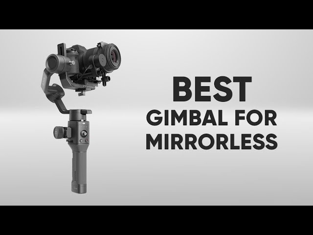 5 Best Mirrorless Camera Gimbal Stabilizer