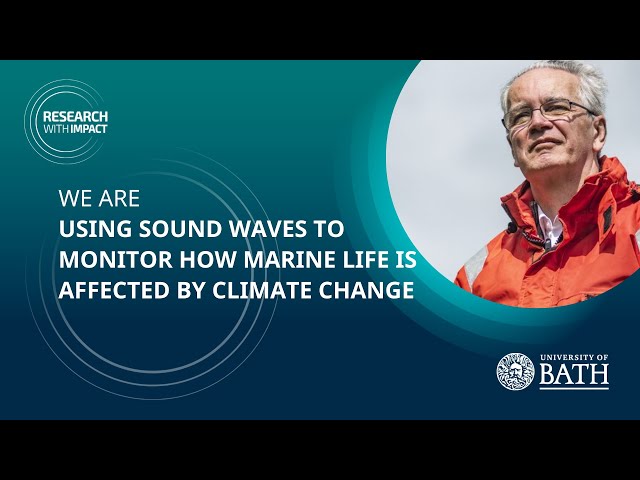 Research With Impact: Using sound waves to monitor how climate change is affecting our oceans