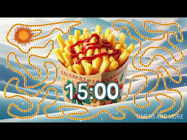 15 Minute French Fries 🍟 Timer Bomb 💣