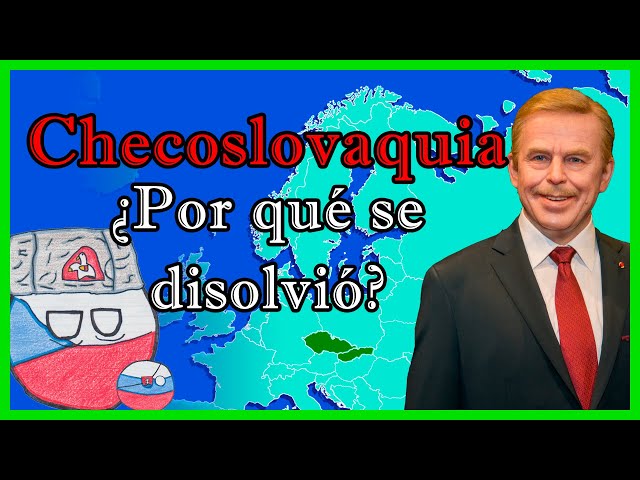 ¿Por qué se disolvió CHECOSLOVAQUIA? 🇨🇿🇸🇰 - El Mapa de Sebas