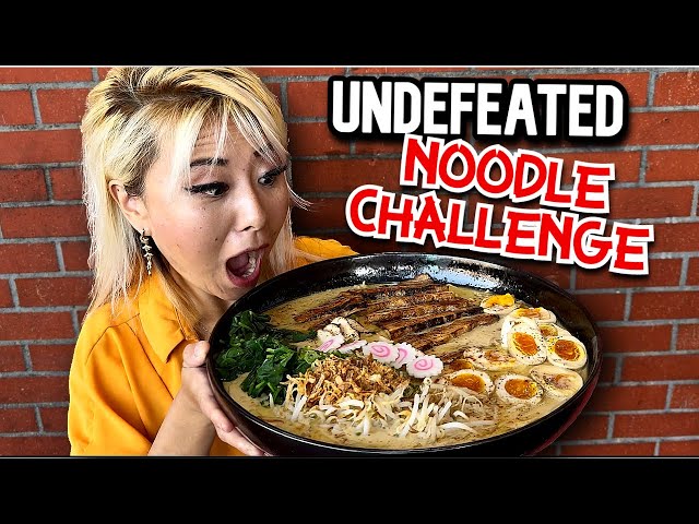 UNDEFEATED 10LB RAMEN CHALLENGE at Kokiyo in Newport Beach, CA!! #RainaisCrazy