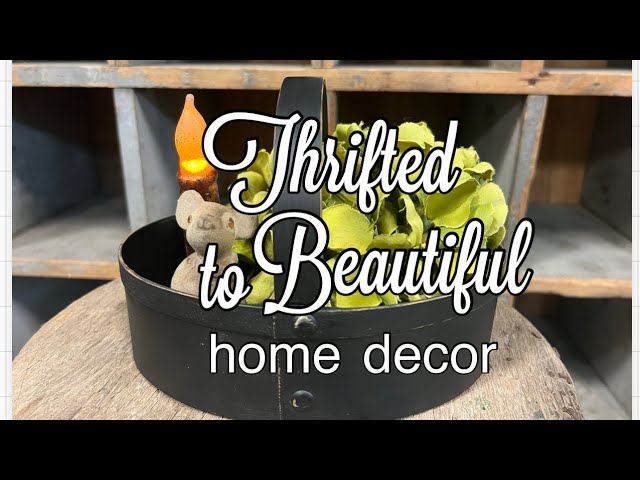 Thrift to Treasure Home Decor