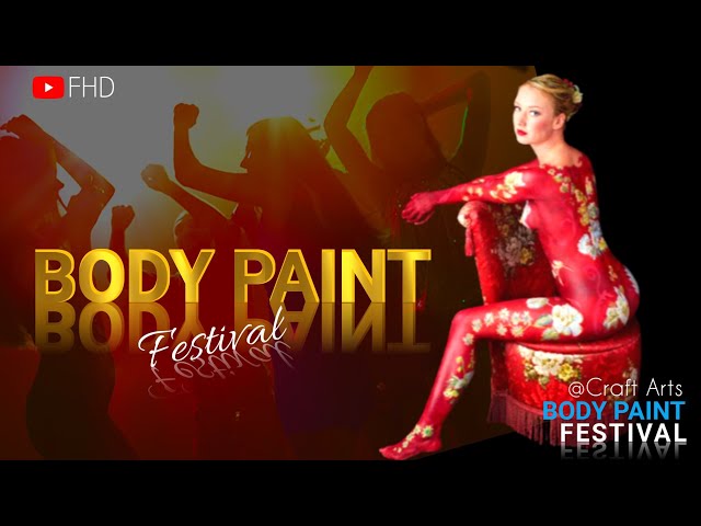 Body Paint Fest | Painting Body | Full Body Paint #youtubecreator #painting #bodyart