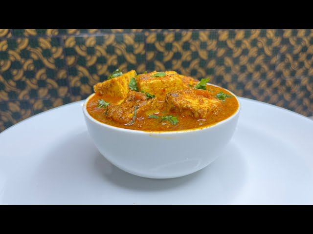 South Indian Special Paneer Chettinad Masala Curry with Special Masala Paneer Chettinad Gravy