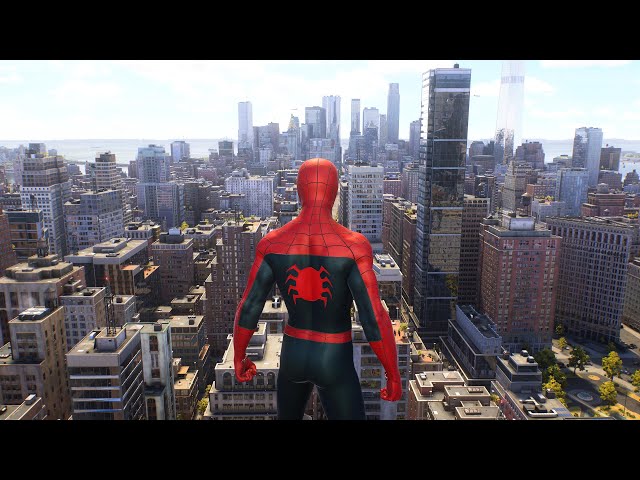 Classic Suit Free Roam Gameplay in Marvel’s Spider-Man 2 / PS5 - 4K HDR