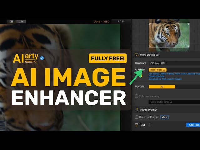 AI Arty Image Enhancer : This is THE BEST FREE AI Image Enhancer!