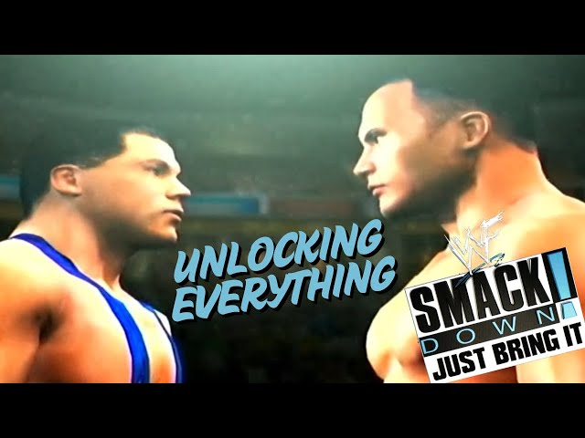 Unlocking Everything! WWF SmackDown Just Bring it! Story Mode Matches